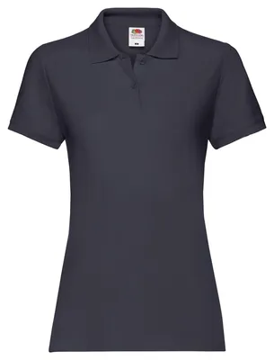 Image de Fruit of the Loom - Polo « Premium » pour femmes LT1877 (XL) (bleu marine)