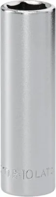 Produktbild von Facom 6-kant Steckschlüssel 1/4" 10 mm, lang