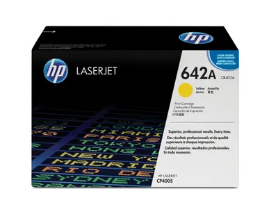 Obrázok produktu pre HP 642A Yellow Original LaserJet Toner Cartridge, 7500 strany, Žltá, 1 kusov