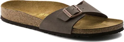 Produktbild von Birkenstock Damen Pantoletten Madrid BF 19300-36, 19300-37, 19300-38, 19300-39, 19300-40, 19300-41, 19300-42 BIR-40091 mocca 42