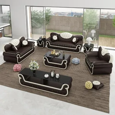 Produktbild von Sofagarnitur 3+1+1 Sitzer Sofas Couch Polster Moderne JVmoebel