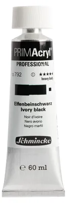 Schmincke 60ml PRIMAcryl Elfenbeinschwarz Acryl 13 792 011