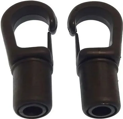 Zdjęcie produktu dla Nylonowy karabińczyk Goldenship czarny 5-6 mm czarny 5-6 mm
