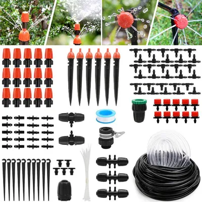 Produktbild von Gartenbewässerungssystem,automatisches Bewässerungsset für die Mikro-Tropfbewässerung,Tropfbewässerungssystem für die Gartenbewässerung für Pflanzen