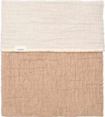 Produktbild von Koeka Rivoli Babydecke - Größe 75 x 100 - Caffe | Decken