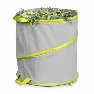 Produktbild von Gartensack Pop-Up von 166 l - 55 x 70 cm Grau - Oviala Lesto