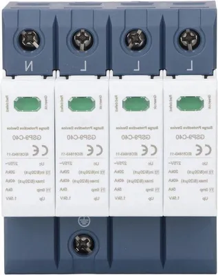 Zdjęcie produktu dla Odgromnik niskonapięciowy 4P 275 V AC