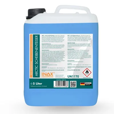 Produktbild von INOX® 5L Scheiben Enteiser Auto - Enteiserspray Scheibenenteiser Frostschutz