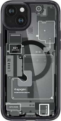 Obrázok produktu pre Spigen ACS06664, Ochranný obal, Apple, iPhone 15 Plus, 17 cm (6.7"), Čierna
