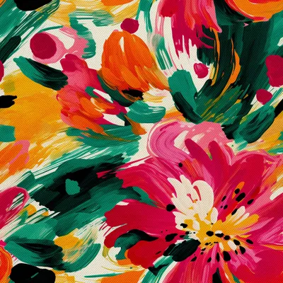 Produktbild von OUTDOOR DEKOSTOFFE OXFORD - Blumen - DX2471