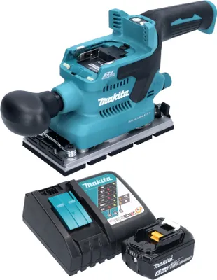 Produktbild von Makita DBO 380 RF1 Akku Schwingschleifer 18 V 93 x 185 mm Brushless + 1x Akku 3,0 Ah + Ladegerät