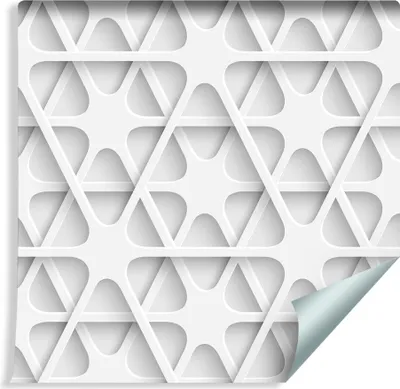 Zdjęcie produktu dla Tapeta Do Salonu Nowoczesny ABSTRAKCYJNY Wzór Geometryczny z modnym efektem 3D