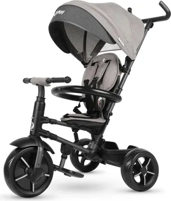 Obrázek produktu pro QPLAY Tříkolka Rito star Grey, skládací, věk 10-72 měsíců