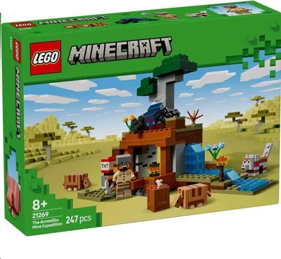 Zdjęcie produktu dla LEGO® Minecraft® Wyprawa do kopalni pancerników 21269