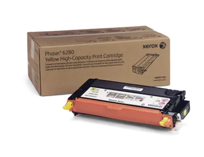Produktbild von Xerox 106R01394 Hoch Kapazität Laserdruck Tonerkartusche - Gelb - Original - 1 Pack - Laserdruck - Hoch Kapazität - 5900 Seiten - 1er Pack