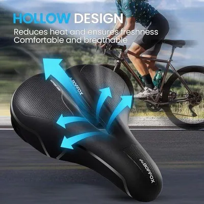Productafbeelding van Comfortabel zacht traagschuim ergonomisch gelfietszadel voor heren en dames MTB-racefiets-trekking-fietszadel fietszadel dames super comfort