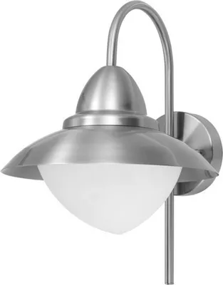 Obrázek produktu pro Eglo 83966 SIDNEY E27 nástěnné/stropní svítidlo Ø270mm nerezová ocel bílá IP44
