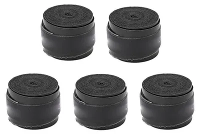 Productafbeelding van 5 stuks booghandgreep, gripband, zweetabsorberend, antislipband voor boogschieten, omwikkelbaar voor compound- en recurvebogen, zwart