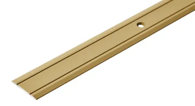 Zdjęcie produktu dla Profil progowy płaski aluminiowy 30mm Cezar Złoty Mat 0,90m