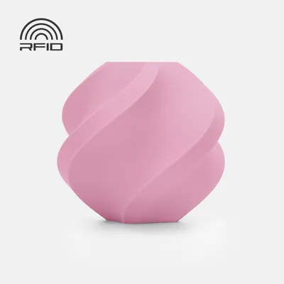 Produktbild von BambuLab PLA Matte Filament mit Spule 1kg Refill Sakura-Pink (11201)
