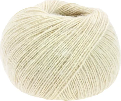 A ball of yarn on a white background.