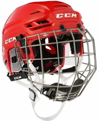 Immagine prodotto di Casco da hockey CCM Tacks 210 Combo SR Rosso S
