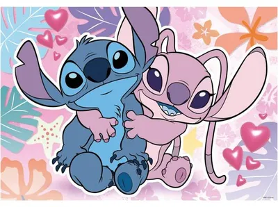 Image de Puzzle disney stitch : stitch et angel love 300 pièces - dessin animé - educa 19964
