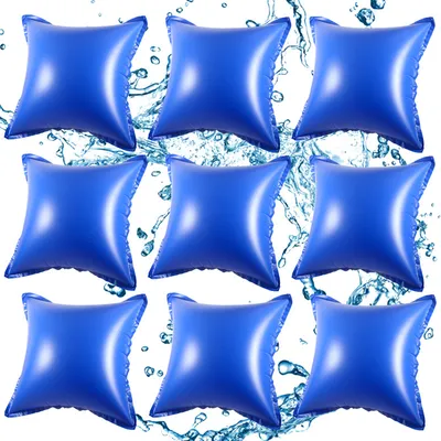 Produktbild von Hengda 9pcs Poolkissen 122 x 122 x 60 cm Pool Winter Luftkissen, Pool Luftkissen, Polster, Winterkissen für Abdeckplanen Poolabdeckung Winter Überwinterung