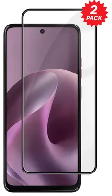 Immagine prodotto di 2 vetri protettivi a copertura totale per Motorola Moto G17 / G15 / Power - Protezione per lo schermo 9H