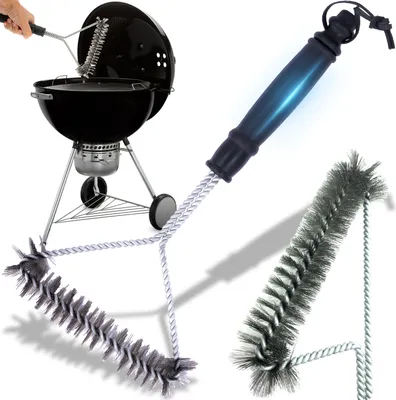 Produktbild von Grillbürste XXL Grillreinigungsbürste BBQ Reinigungsbürste Edelstahl Drahtbürste Grill Metallbürste Grillreinigungsbürste Stahlbürste Reinigung Retoo