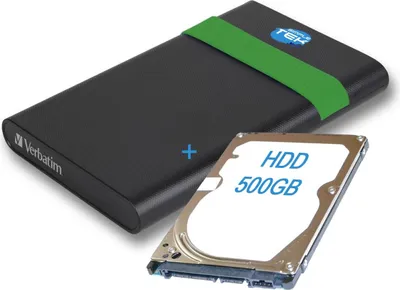 Immagine prodotto di Verbatim Box Con Hdd 500gb Preinstallato Usb 3.0 Esterno Enclosure Disco Rigido