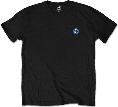 Obrázok produktu pre The Jam Target Logo Tričko s krátkym rukávom Black S