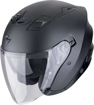 Image de Scorpion Exo-Z1 Solid Casque jet mat-noir perle L