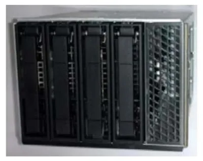 Produktbild von Intel AUP4X35S3HSDK, 8,89 cm (3.5"), Carrier Panel, Schwarz, Edelstahl, 3.5", Serial Attached SCSI (SAS), Kunststoff, Stahl