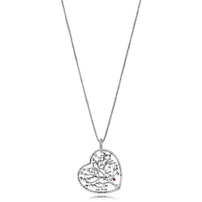 Image de Collier Pandora 396582ENMX-75 avec pendentif "Arbre de l'amour"