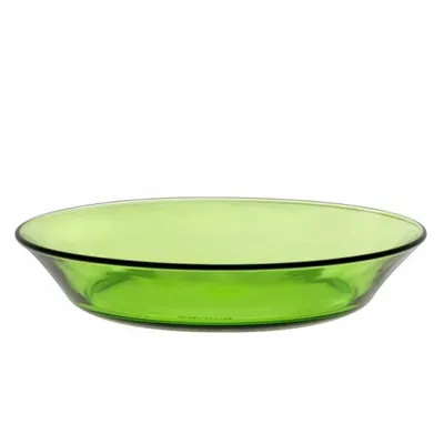Immagine prodotto di Duralex Lys Collection , piatto in vetro profondo, 19,5 cm, verde, 6 pezzi