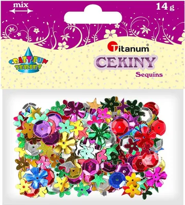 Zdjęcie produktu dla Cekiny konfetti mix 14g Titanum