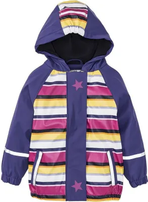 Produktbild von Lupilu Matsch- und Buddeljacke Gefüttert mit Kapuze Wind- & Wasserdicht Lila 86-92