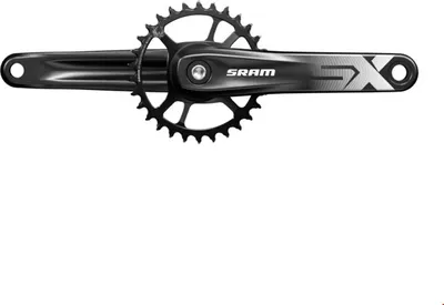 Produktbild von SRAM Kurbelgarnitur SX Eagle 170mm 32T DM schwarz - robuste 1x12 MTB-Performa...