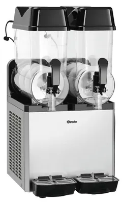 Produktbild von Bartscher Slush Maschine 2120, 2 Behälter à 12 Liter, 400x520x815 mm (BxTxH)