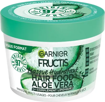 Obrázok produktu pre Garnier – Výživná maska na vlasy s aloe vera – Fructis Hair Food 390 ml