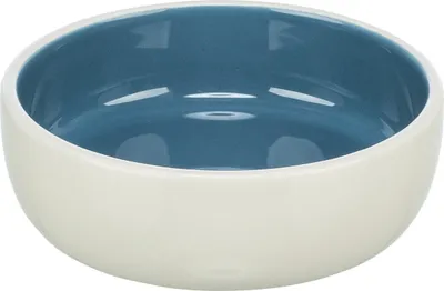 Obrázok produktu pre TRIXIE 2467, Mačka, Keramický, Modrá, Krém, Jednofarebné, 0,3 L, 13 cm