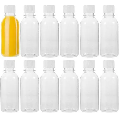 Zdjęcie produktu dla Solidchoice - Zestaw 12 plastikowych butelek o pojemności 150 ml
