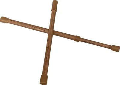 Produktbild von Haltestange Sicherungsstange Barkeeper Eiche 41-71cm 2er Pack