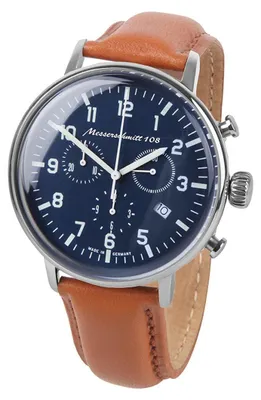 Immagine prodotto di Orologio Messerschmitt Cronografo da uomo Aristo ME108-80L Pelle