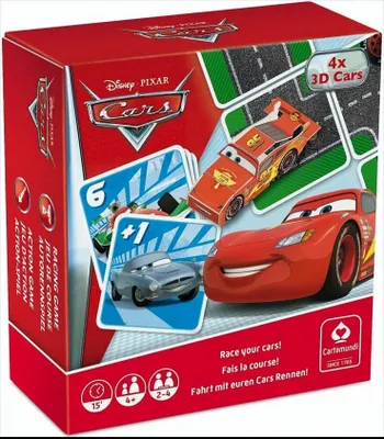 Produktbild von Disney Pixar Cars, 2 in 1 Game Box, Reisespiel