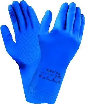 Produktbild von Ansell Handschuh AlphaTec 87-195,blau, Gr. 8