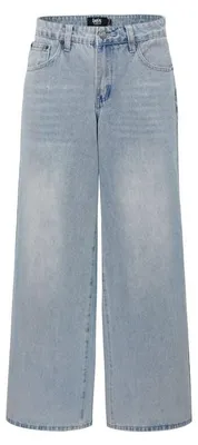 Produktbild von Forplay Jeans Damen Wide Jeans Light blue washed hellblau W28L32