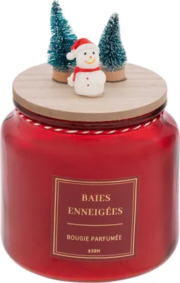 Produktbild von Duftkerze verzierter deckel 330g sortiert - Feeric Lights & Christmas