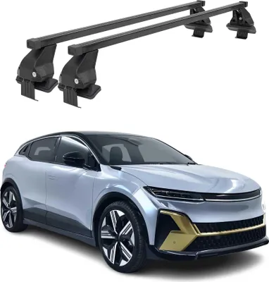 Obrázok produktu pre Základný nosič Menabo pre Renault Megane E-Tech 2021-25 oceľový čierny 2x